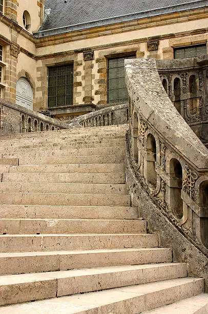 Stairway to castle