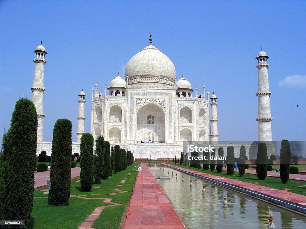 Taj Mahal-India - Foto stock royalty-free di Amore