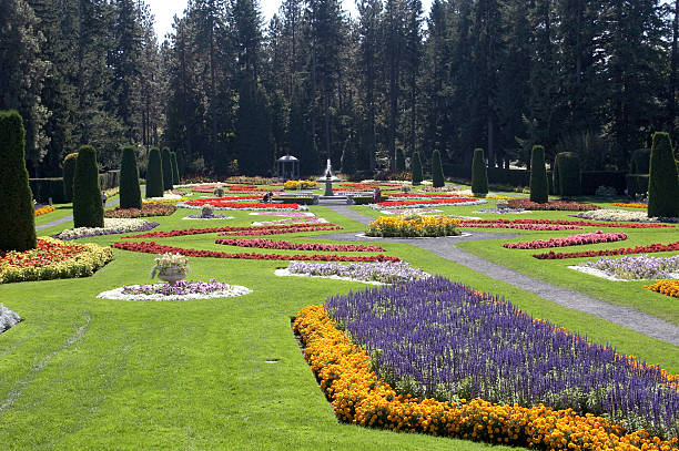 parque de manito - spokane fotografías e imágenes de stock