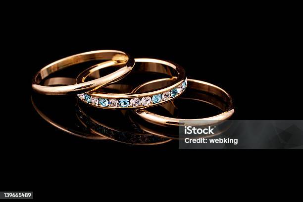 Rings Stock Photo - Download Image Now - Business, Day, Diamond - Gemstone