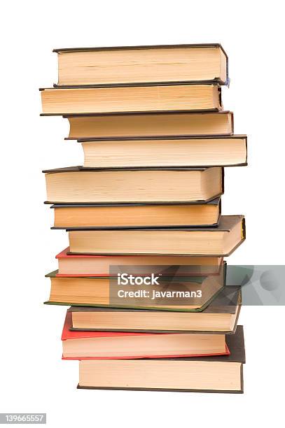 Haufen Von Alten Bücher Stockfoto und mehr Bilder von Buch - Buch, Farbbild, Fotografie