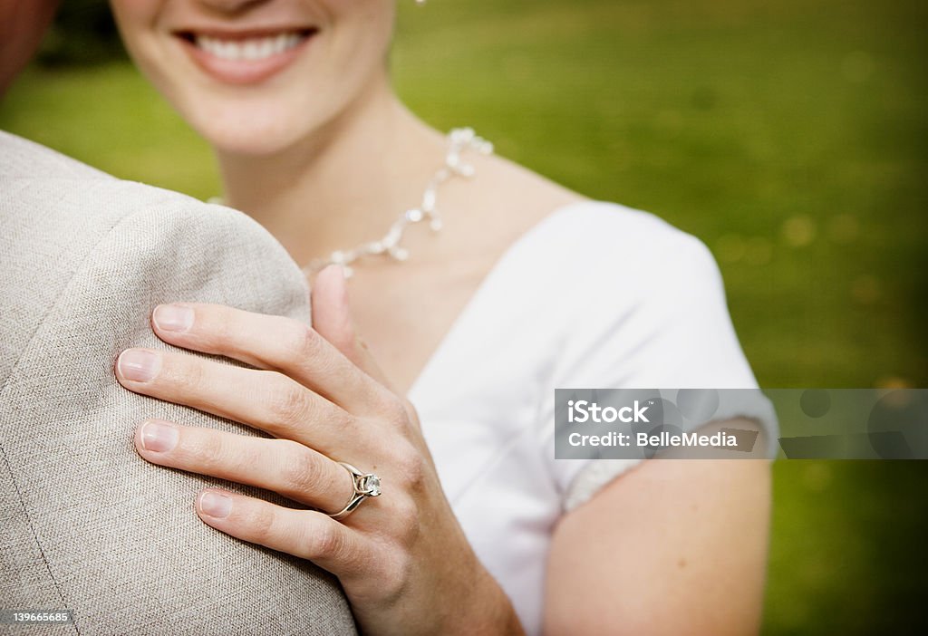 young love bride cheek to cheek with groom 20-29 Years Stock Photo