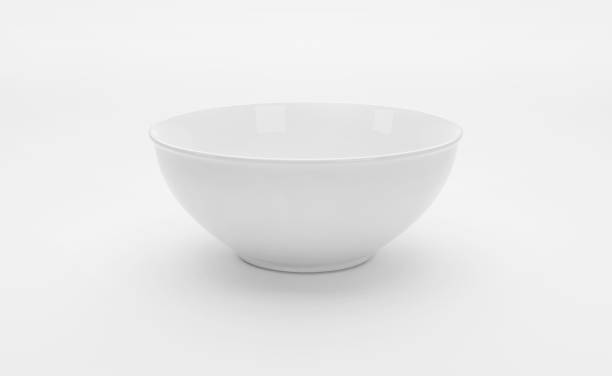 istock Crockery, ceramic plate on white background 1396659747