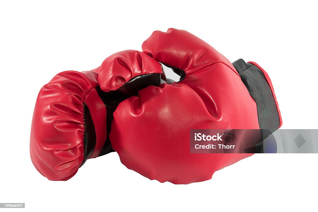 Guanti da boxe - Foto stock royalty-free di Arte marziale