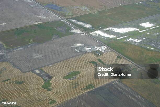 Aerial View Field Patterns Stock Photo - Download Image Now - Aerial View, Agricultural Field, Antenna - Aerial