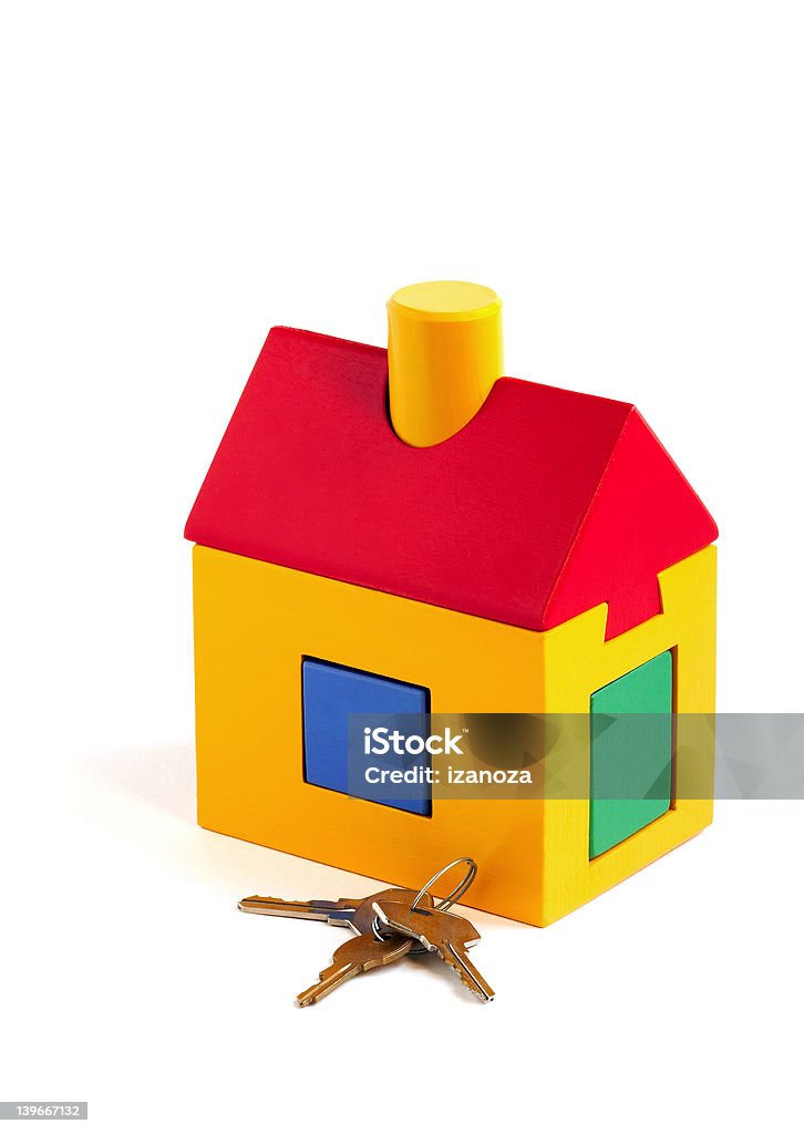 Petite maison et clés - Photo de Acheter libre de droits