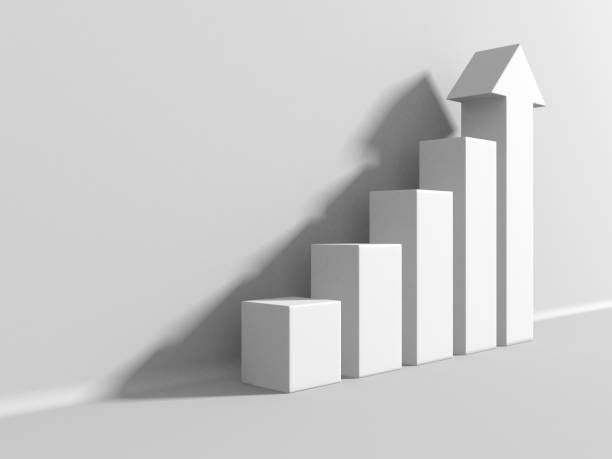 istock Arrows business concept. Minimalistic design 1396672202
