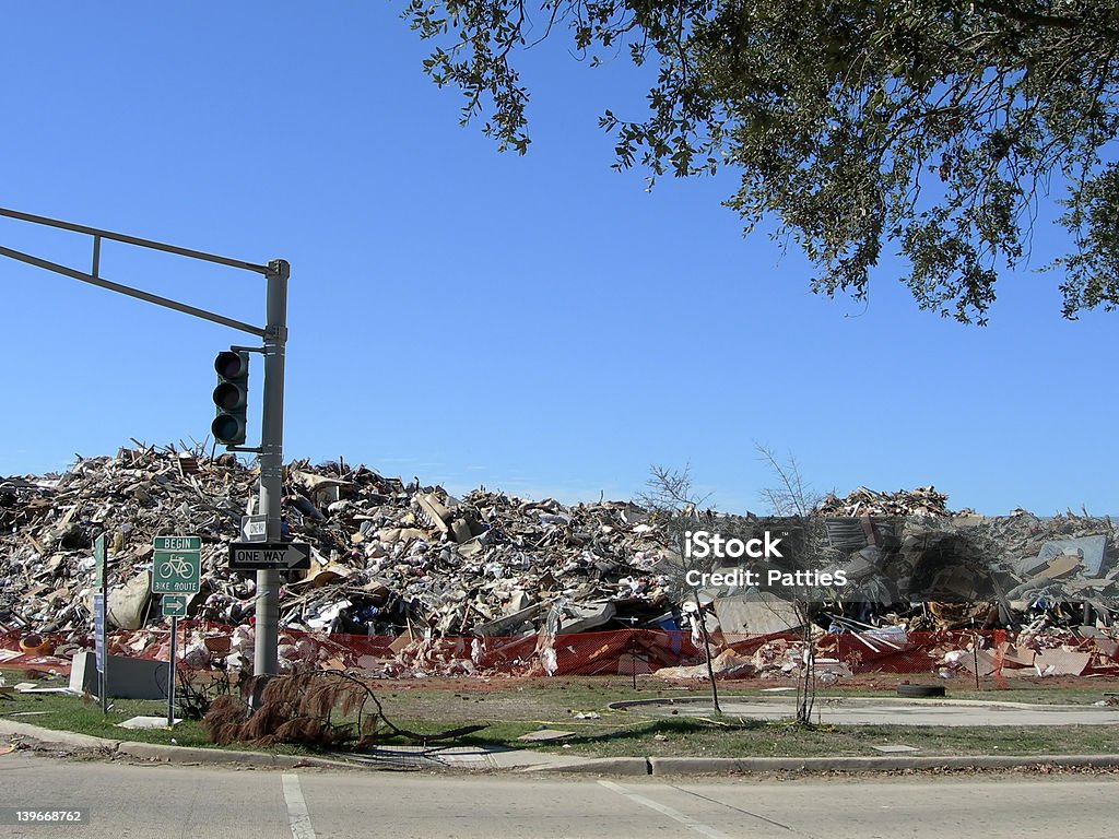 Ураган «Катрина» — мусор день - Стоковые фото Новый Орлеан роялти-фри