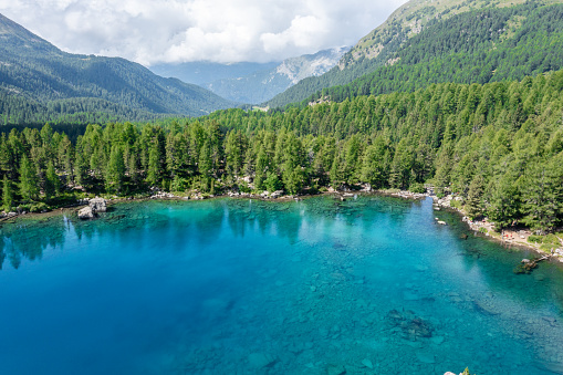 The lake da Saoseo is a small mountain lake in the Poschiavo region, in the Swiss canton of Graubunden