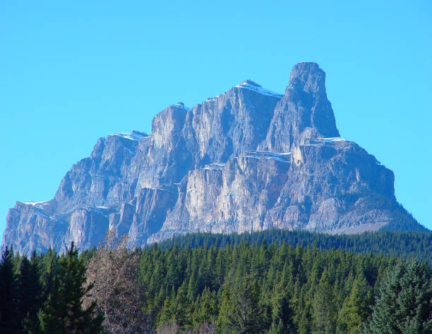 istock Castle Mountain fortress of solitude 139669570