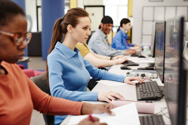 330+ Computer Lab Test Stock Photos, Pictures & Royalty-Free Images ...