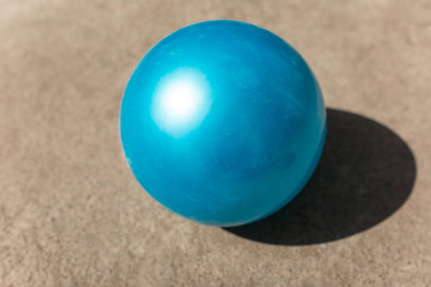 istock Blue blue on concrete pavement. Hard light and shadow 1396696269