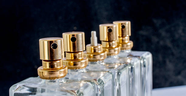 istock perfume bottle isolated on black and white background 1396700991