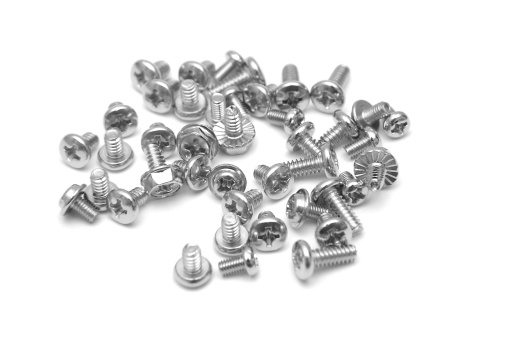 Mix array of screws