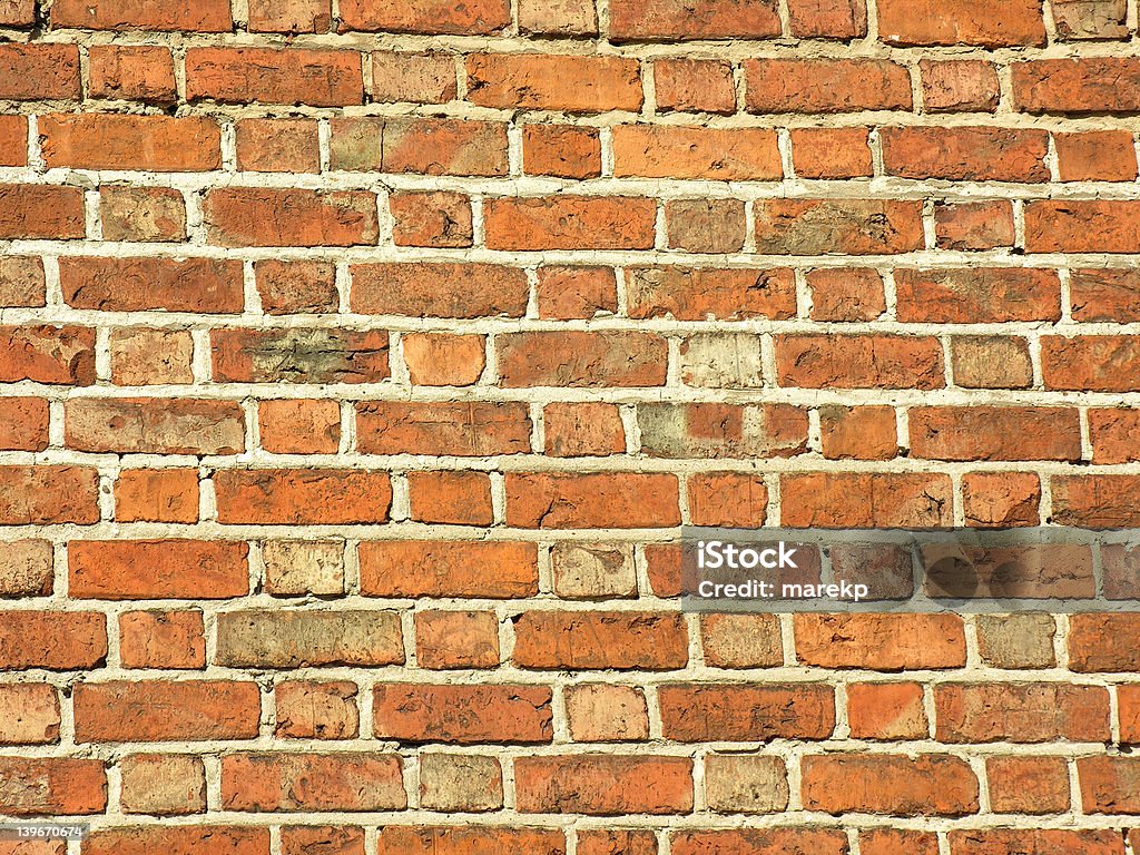 Старинный Кирпичная стена - Стоковые фото Абстрактный роялти-фри