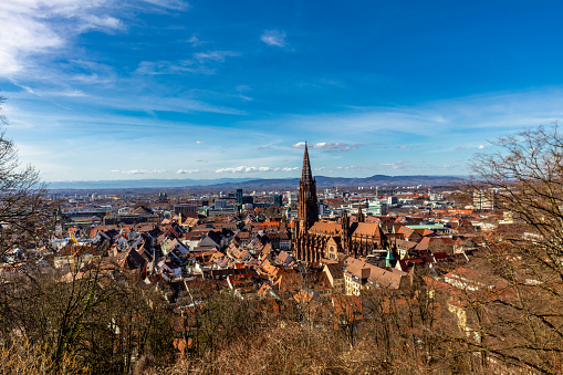 Stroll through the old town of Freiburg im Breisgau - Baden-Wuerttemberg - Germany