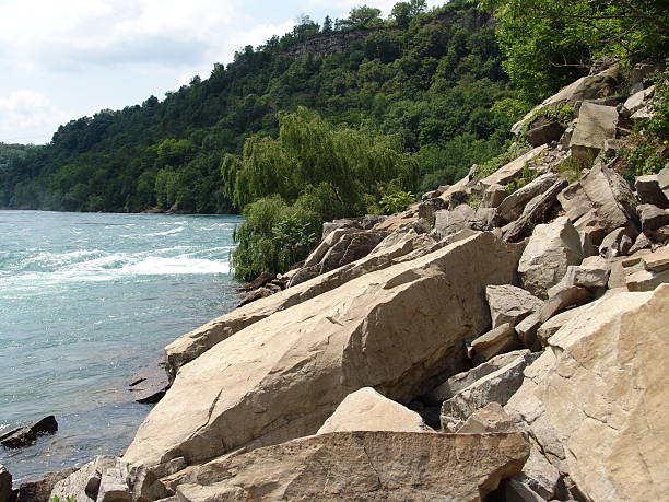 Niagara River stock photo