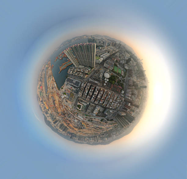 istock Kai Tak area in little planet format 1396708857