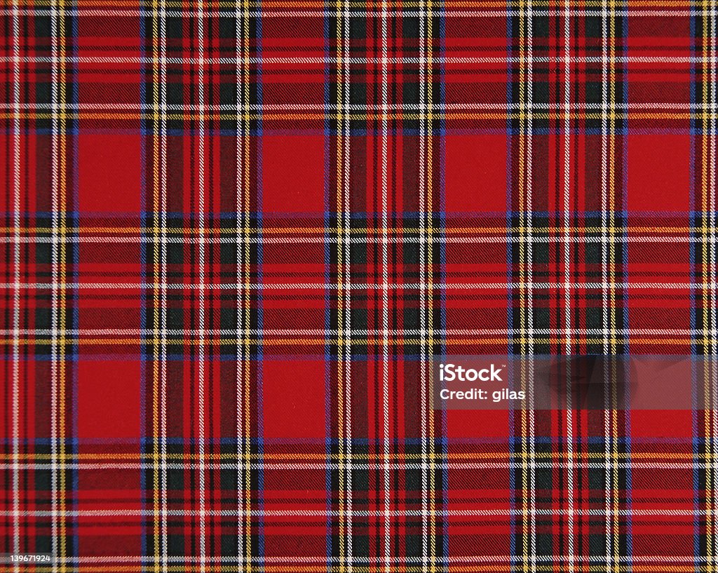 Шотландский ткани - Стоковые фото Шотландка роялти-фри