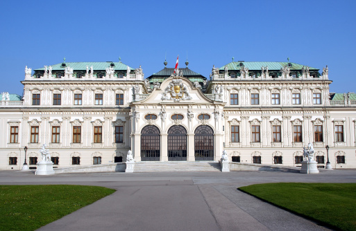 Belvedere Castle in Vienna (Austria)