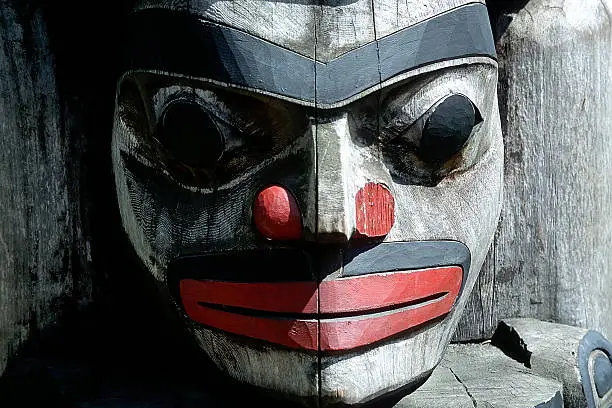 Photo of Totem Pole in Victoria, BC