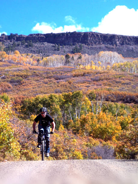 Grand Mesa Ride stock photo