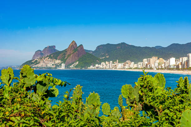 istock Panoramic image of Ipanema beach in Rio de Janeiro 1396721843