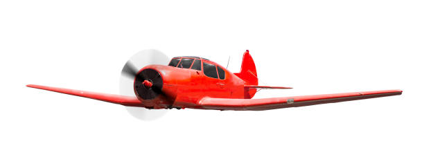 istock Aerobatic sports aircraft with piston engine 1396725424