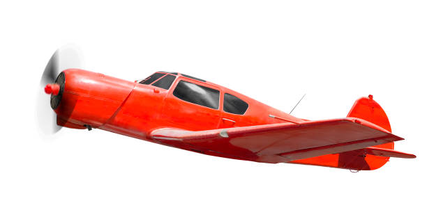 istock Aerobatic sports aircraft with piston engine 1396725425