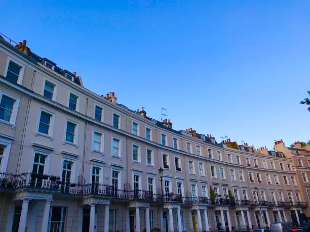 istock Row House London, England 1396726455