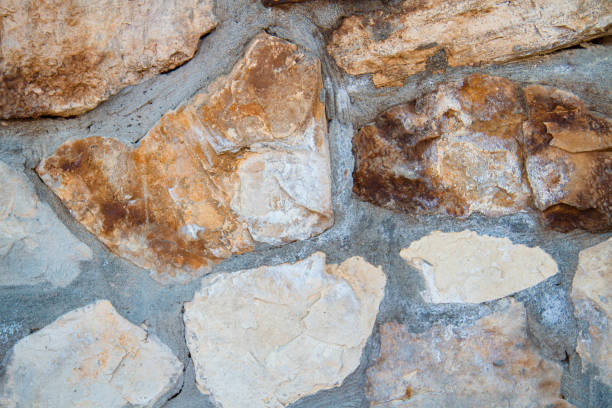 istock Texture of an old stone with a crack. Grunge brick texture. 1396727648