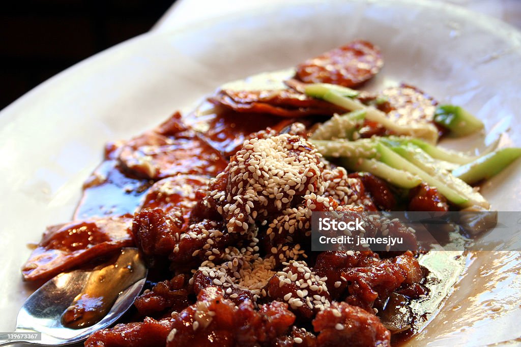 Chinesisches Gericht mit Huhn - Lizenzfrei China Stock-Foto