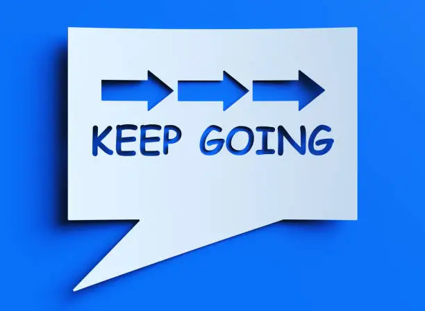 Photo of Keep going