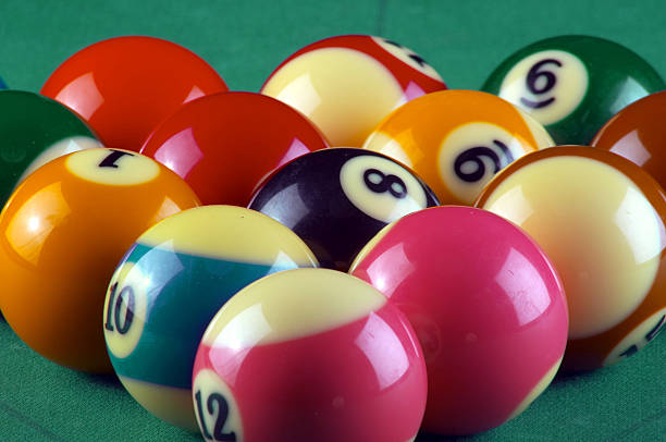 istock Billiard balls 8 close up 139673554