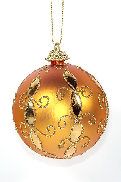 istock Orange Christmas Ornament 139673686