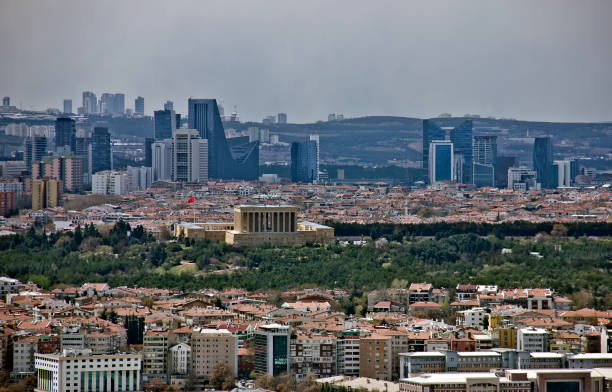 istock Panoramic Ankara view with anitkabir and bestepe 1396737462