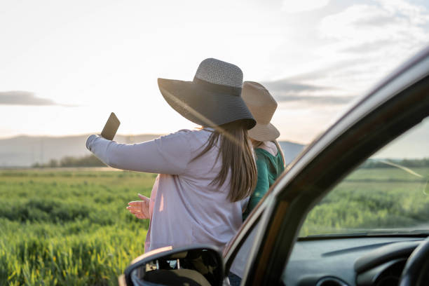 istock Relaxation on summer road trip 1396742612