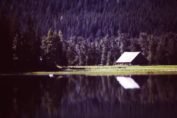 istock Fishing on a Lake in Montana 1396742664