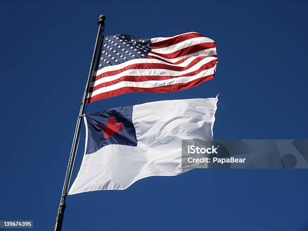 Church State Stock Photo - Download Image Now - Christianity, Flag, Patriotism