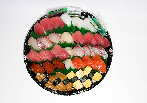 sushi set stock photo