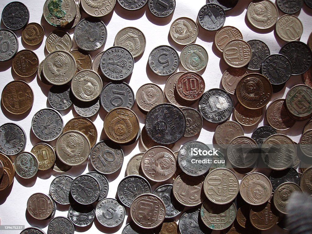 Monedas - Foto de stock de Alemania libre de derechos