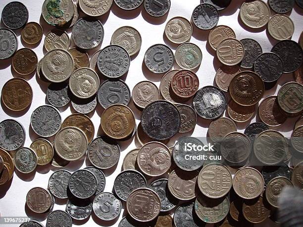 Monedas Foto de stock y más banco de imágenes de Alemania - Alemania, Antigualla, Antiguo