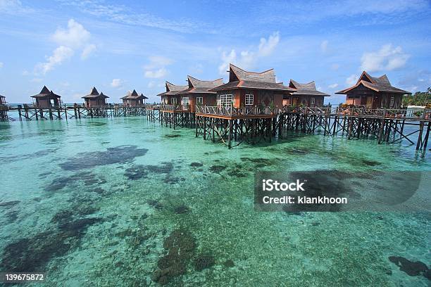 Foto de Resort Ilha Mabul e mais fotos de stock de Ilha Sipadan - Ilha Sipadan, Ilha, Amor à Primeira Vista