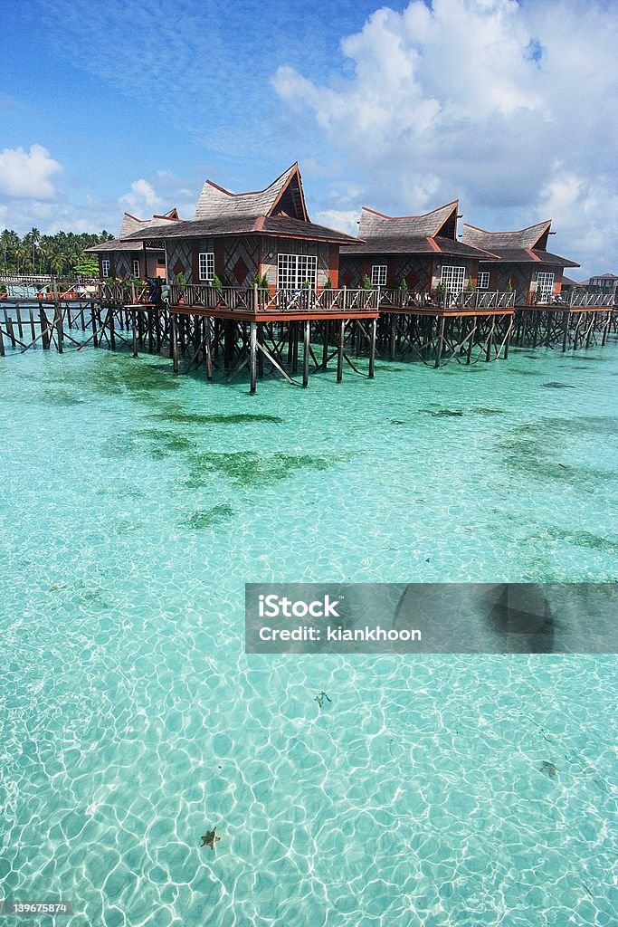 Resort Ilha Mabul - Foto de stock de Amor à Primeira Vista royalty-free