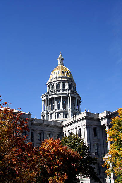 istock Colorado Capitol Building in Denver with Fall Color 139675983