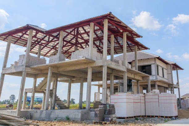 istock construction residential new house in progress at building site housing estate development 1396761417