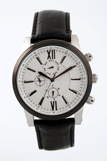 istock Wristwatch isolated on white background. 1396761643