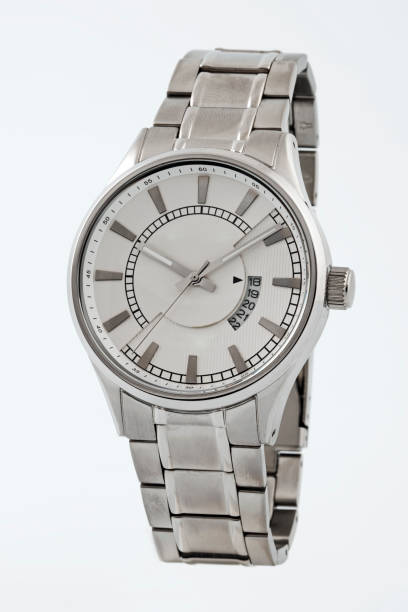 istock Wristwatch isolated on white background. 1396761676