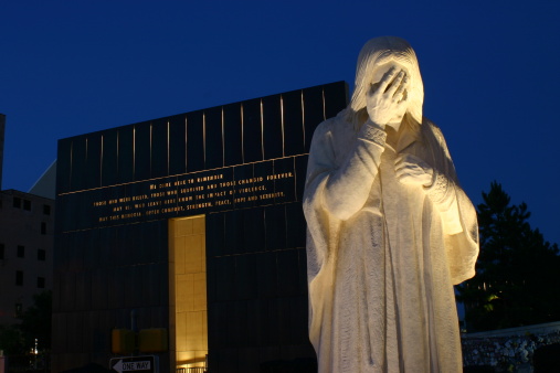 Oklahoma City National Memorial Jesus Wept