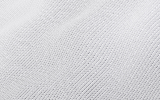 Cloth surface with fabric detail, 3d rendering. Computer digital drawing.